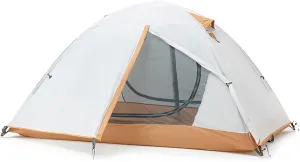 2~3 Person Camping Tent - Family Dome Backpack Tents with Top, Ultralight Easy Set Up Small Tents with Carry Bag for Hiking Camping Beach Outdoor
