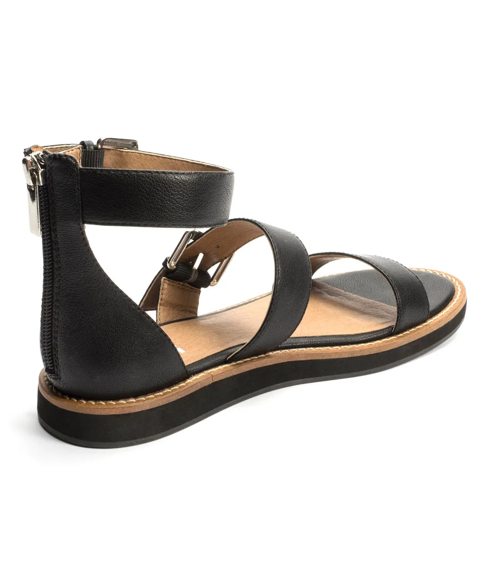 and Toe the Machine learning Leather Black Shoe open Jane Sandal JENNA Platform Worldwide shipping