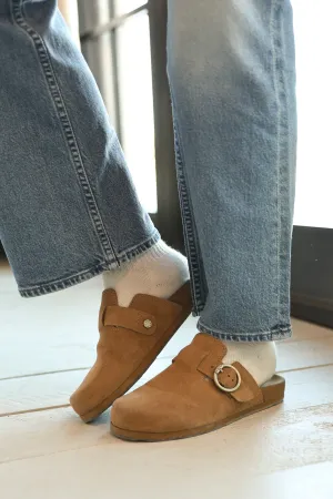 Ariat Womens Country Mule - Caramel Suede