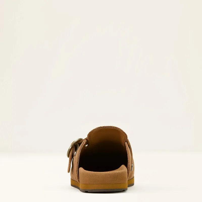 Ariat Womens Country Mule - Caramel Suede