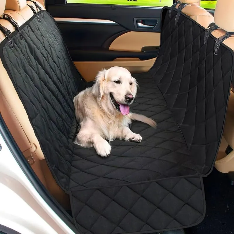 Back Seat Pet Cover for Dogs for Mazda Biante 2008-2018, Waterproof Dog Hammock for Car Travel, Dog Car Seat Cover, Scratch Prevent Anti-Slip Car Seat Protector for Dogs,E