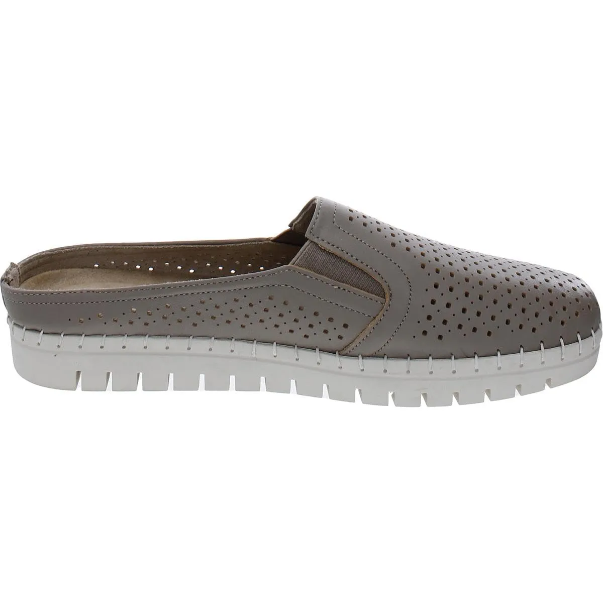 Bella Vita Women's Refresh Sneaker Slide Mule, Natural Leather, 10 X-Wide