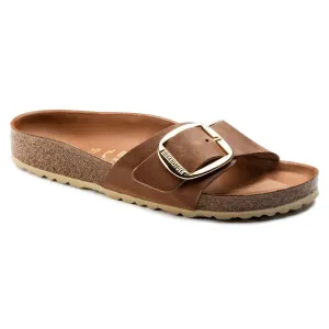 Birkenstock Madrid Big Buckle Oiled Leather Sandal