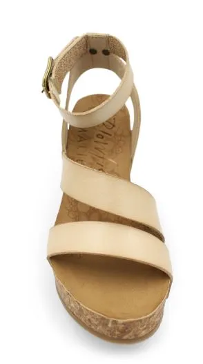 Blowfish Cashew Dyecut Hecta Womens Wedge Sandals BF-10016