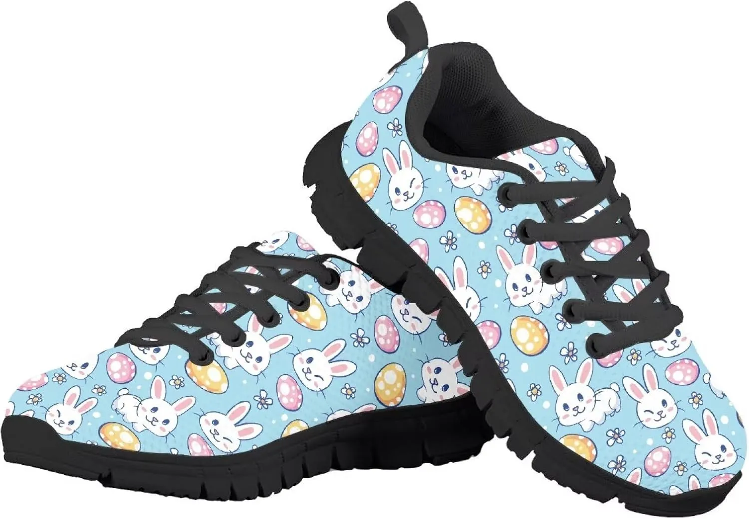 Boys Girls Shoes Non Slip Athletic Running Walking Kid Lightweight Lace Up Sneaker Breathable Mesh Upper Sport Shoe