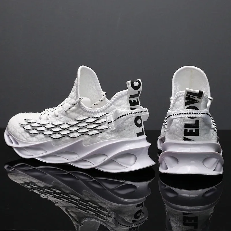 Breathable Flyknit Men's Fashion Personality Sneaker