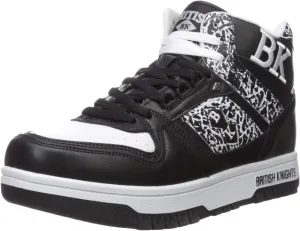 British Knights Men's Kings SL Fashion Sneaker Sneaker, Black/white/el, 8 medium