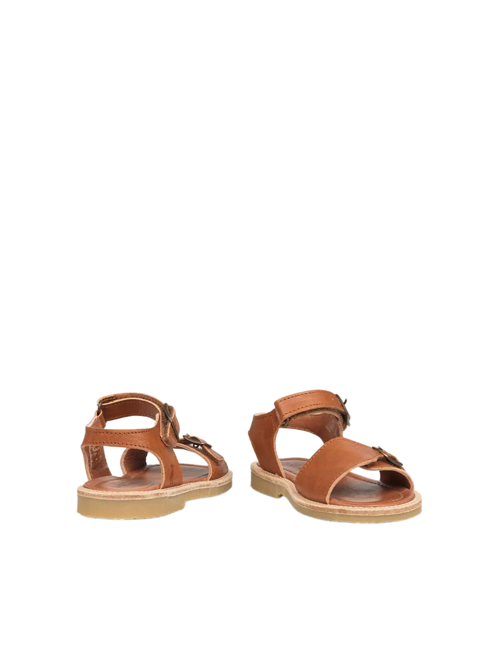 Buckle Sandal - Cognac
