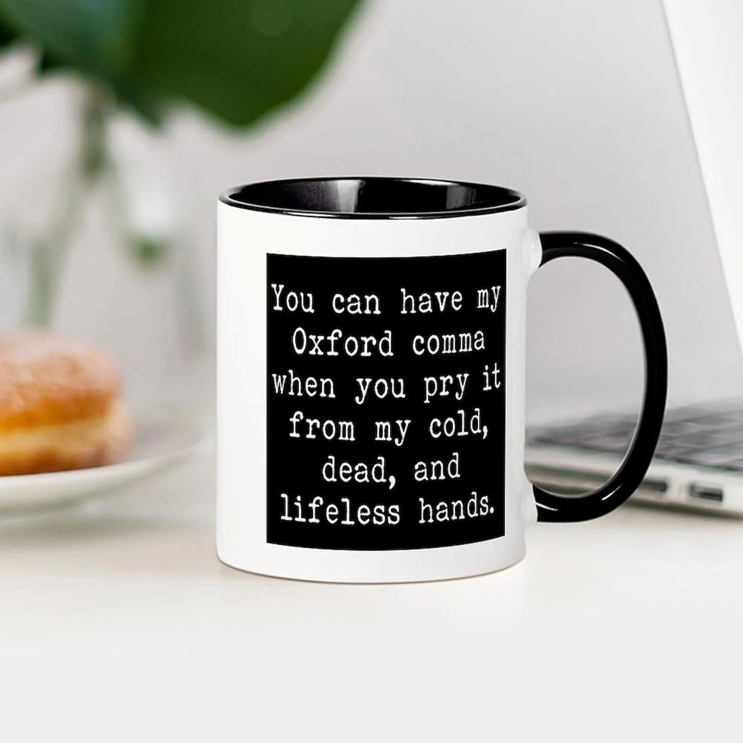 CafePress You Can Have My Oxford Comma When You Pry It Mugs 11 oz (325 ml) Ceramic Coffee Mug
