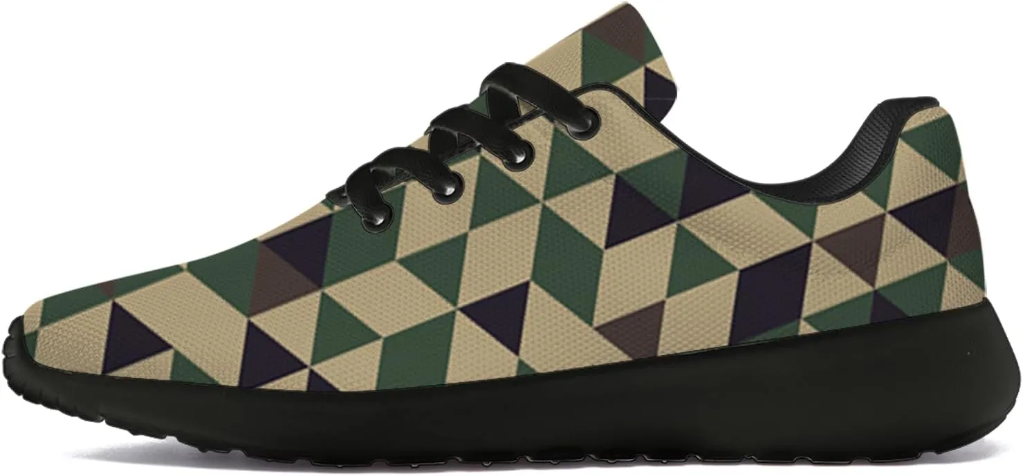 Camouflage Print Shoes Men Women Running Comfortable Ultra Lightweight Tennis Walking Fashion Workout Sneakers