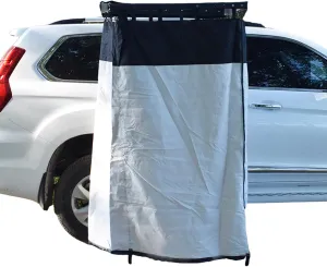 Car Camping Shower Tents, SUV Truck Vehicle Awning, with Floor Mat, Car Side Portable Privacy Shelter, Outdoor Instant Toilet Tent (196X94X84cm)