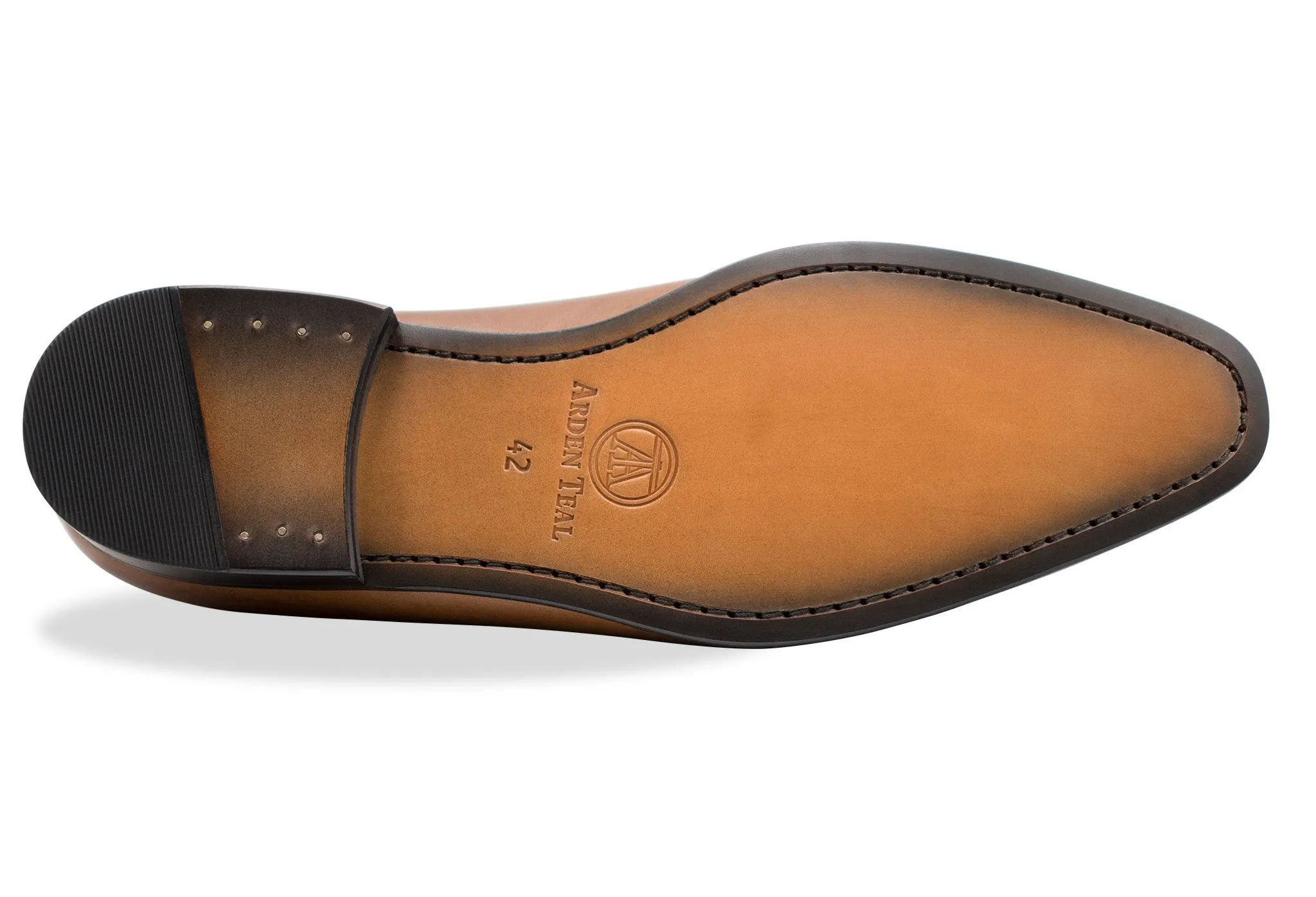 Carlota Blake Stitch Chestnut Oxford - Leather Outsole