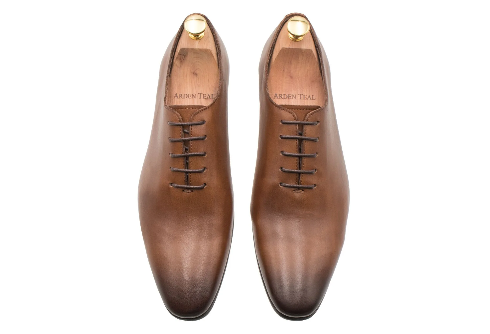 Carlota Blake Stitch Chestnut Oxford - Leather Outsole