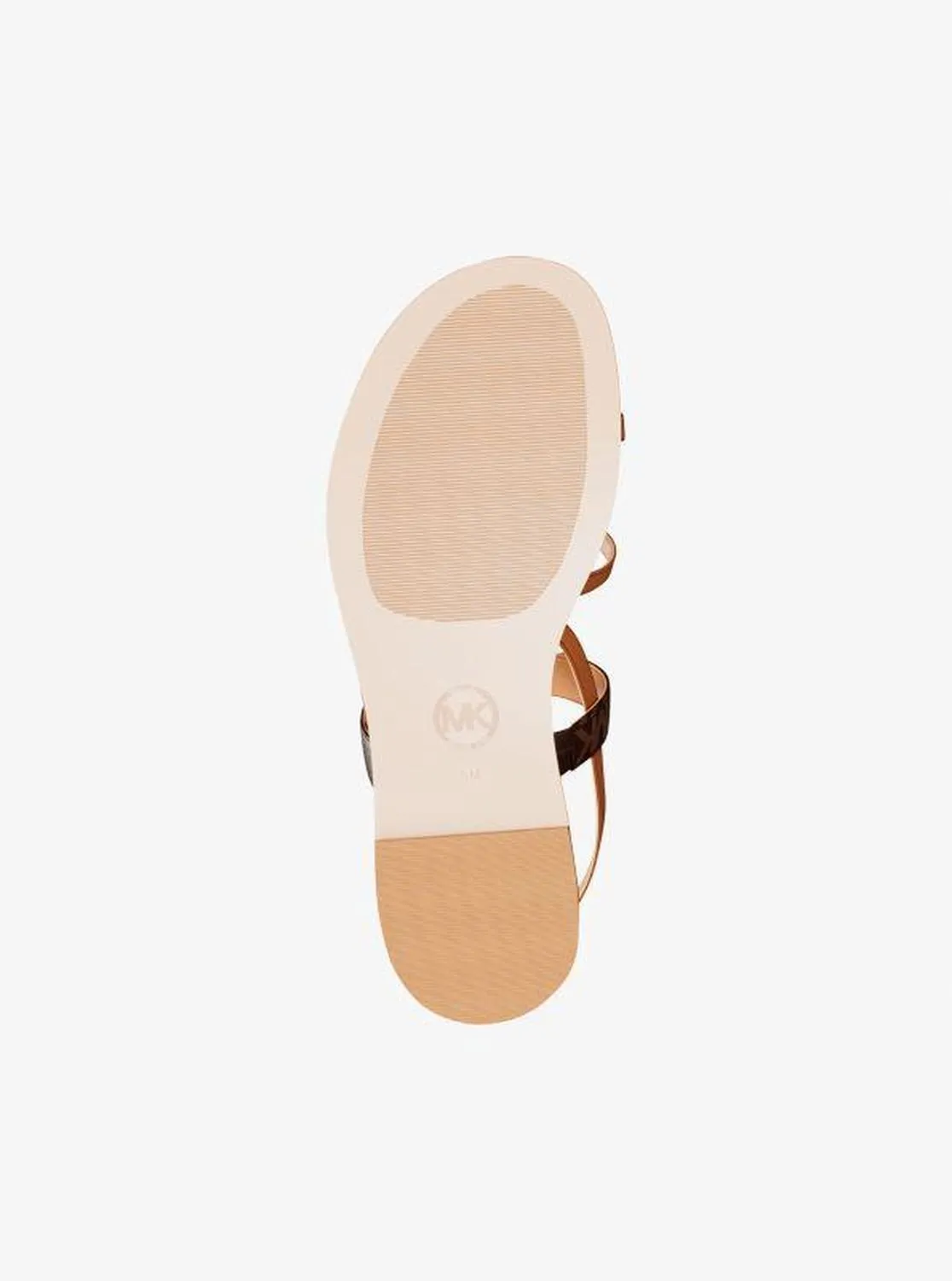 Carson Signature Logo and Leather Sandal