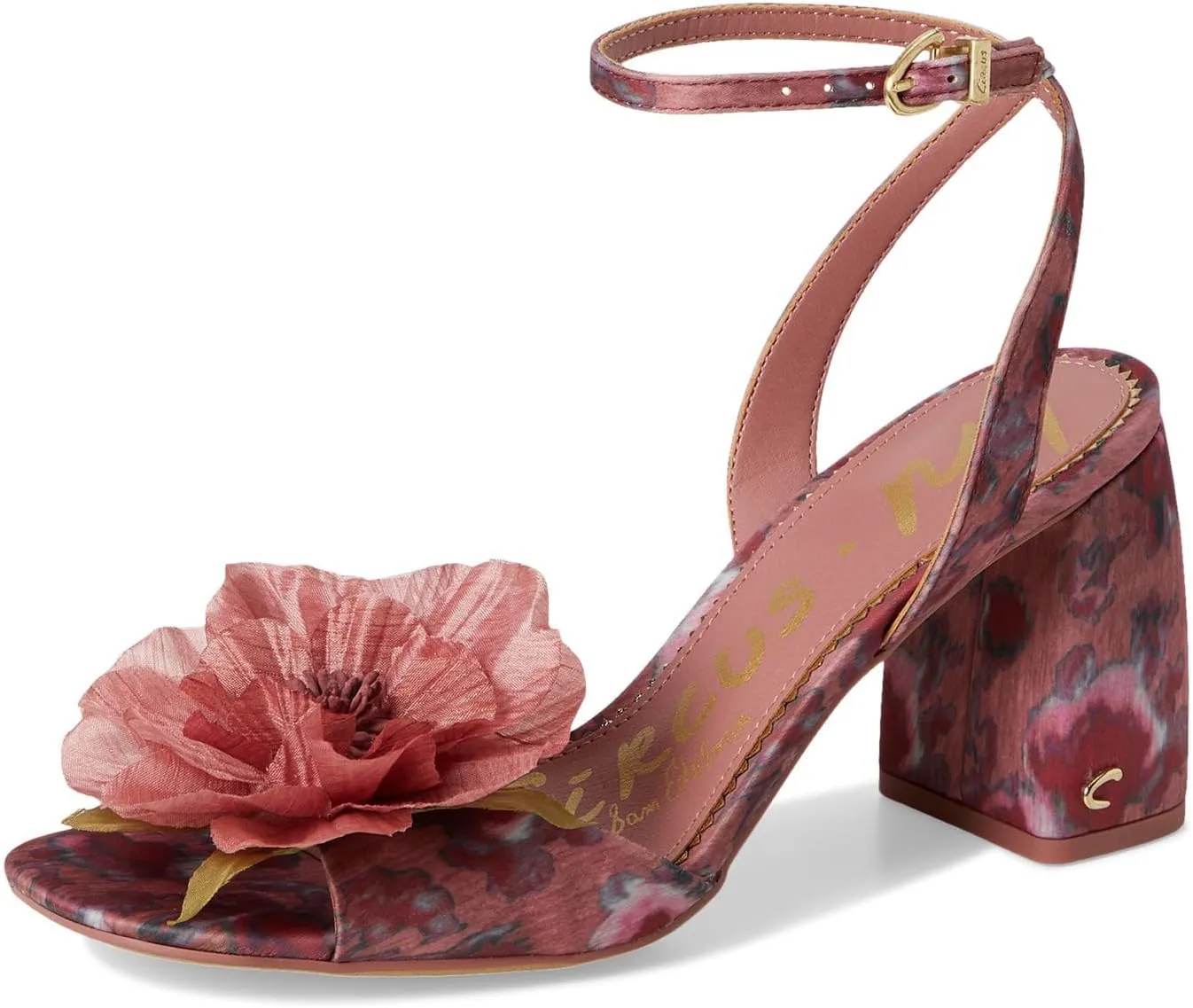 Circus NY by Sam Edelman Women's Aria Flower Heeled Sandal