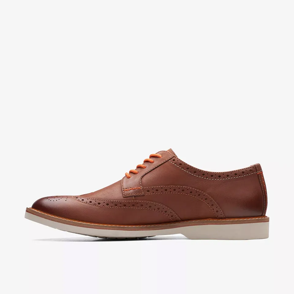 Clarks Men's Atticus LT Limit Black | Dark Tan Leather