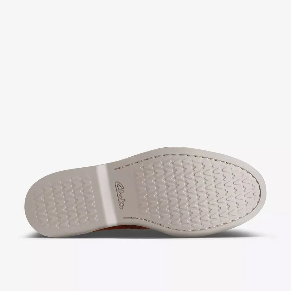Clarks Men's Atticus LT Limit Black | Dark Tan Leather