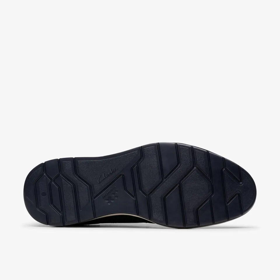 Clarks Men's Chantry Lo Navy Leather 26176100