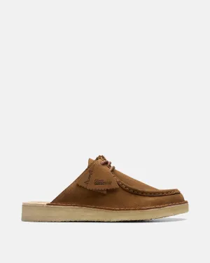CLARKS ORIGINALS MENS DESERT NOMAD MULES COLA SUEDE