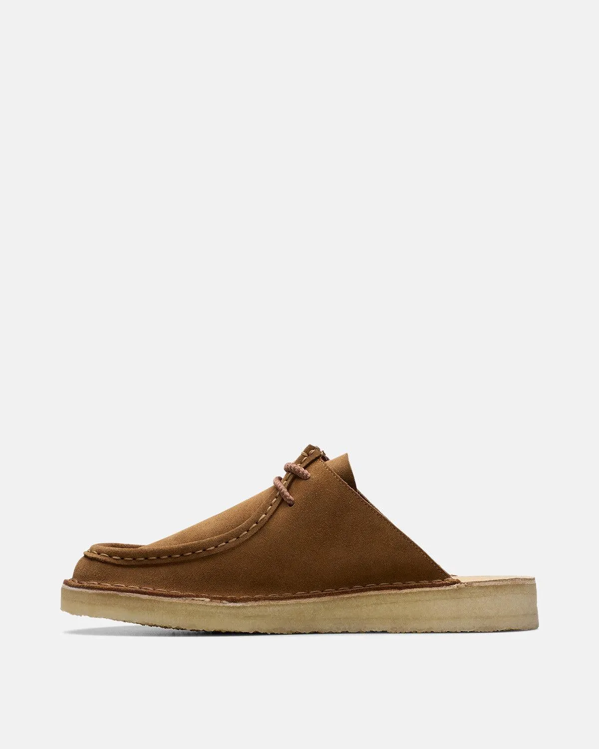 CLARKS ORIGINALS MENS DESERT NOMAD MULES COLA SUEDE
