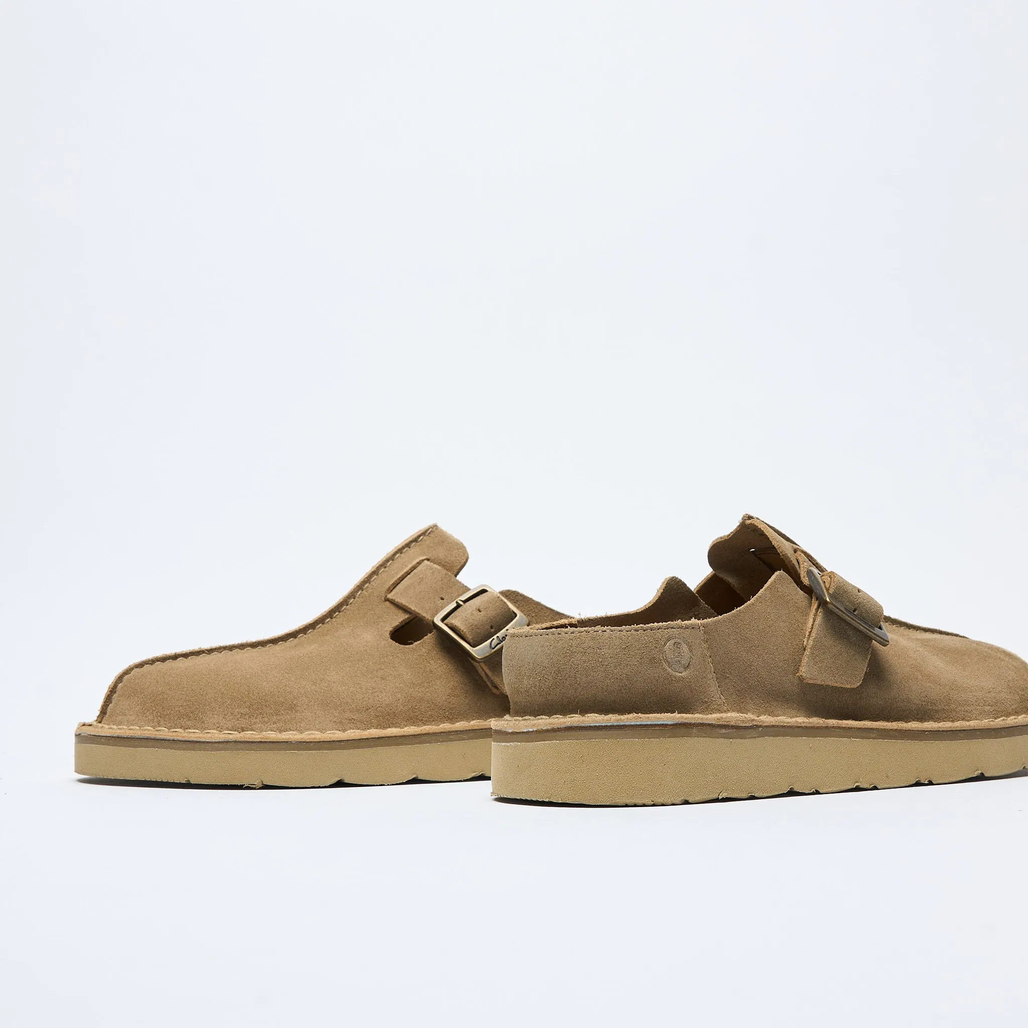 Clarks Originals - Solsbury Mule Suede (Dark Sand)
