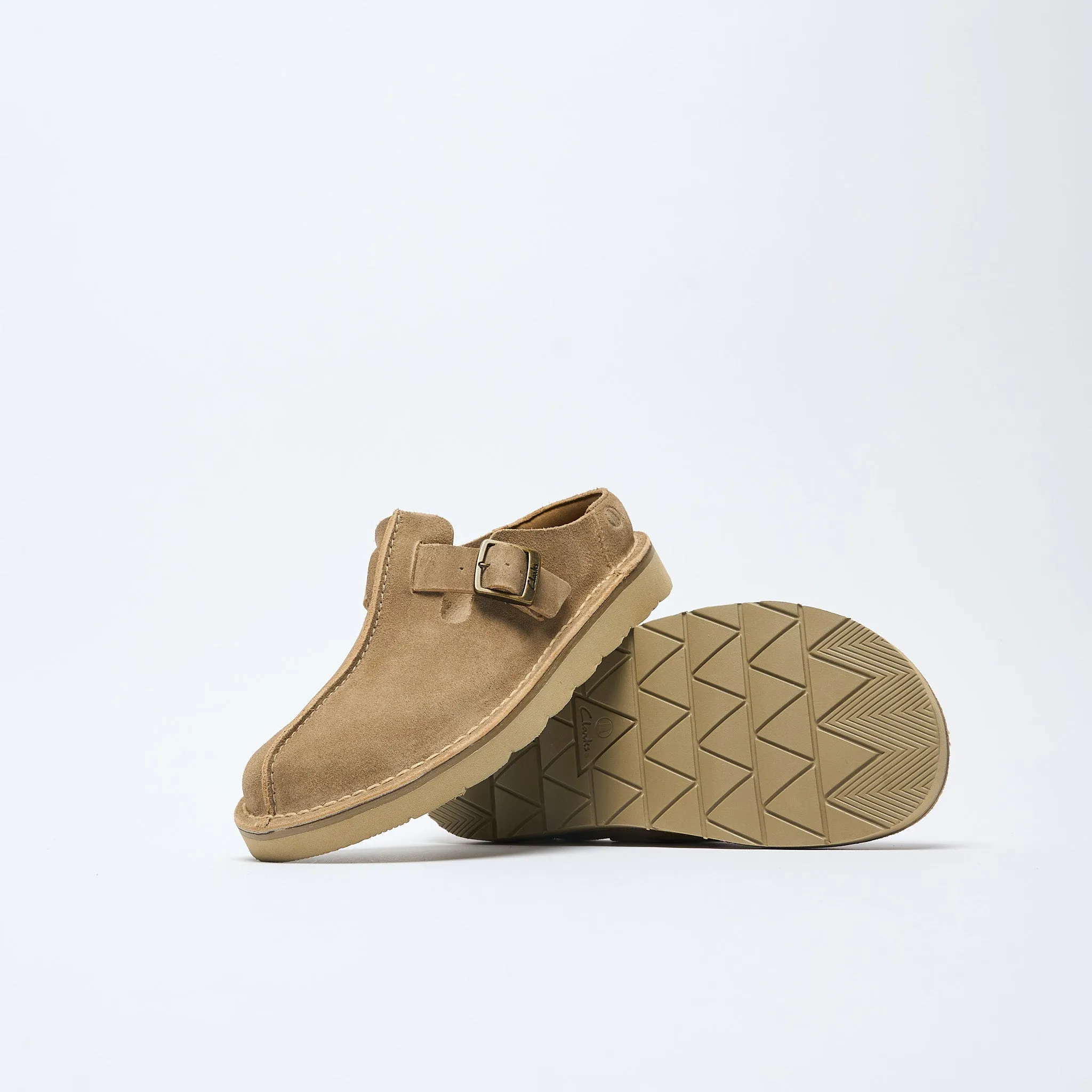 Clarks Originals - Solsbury Mule Suede (Dark Sand)