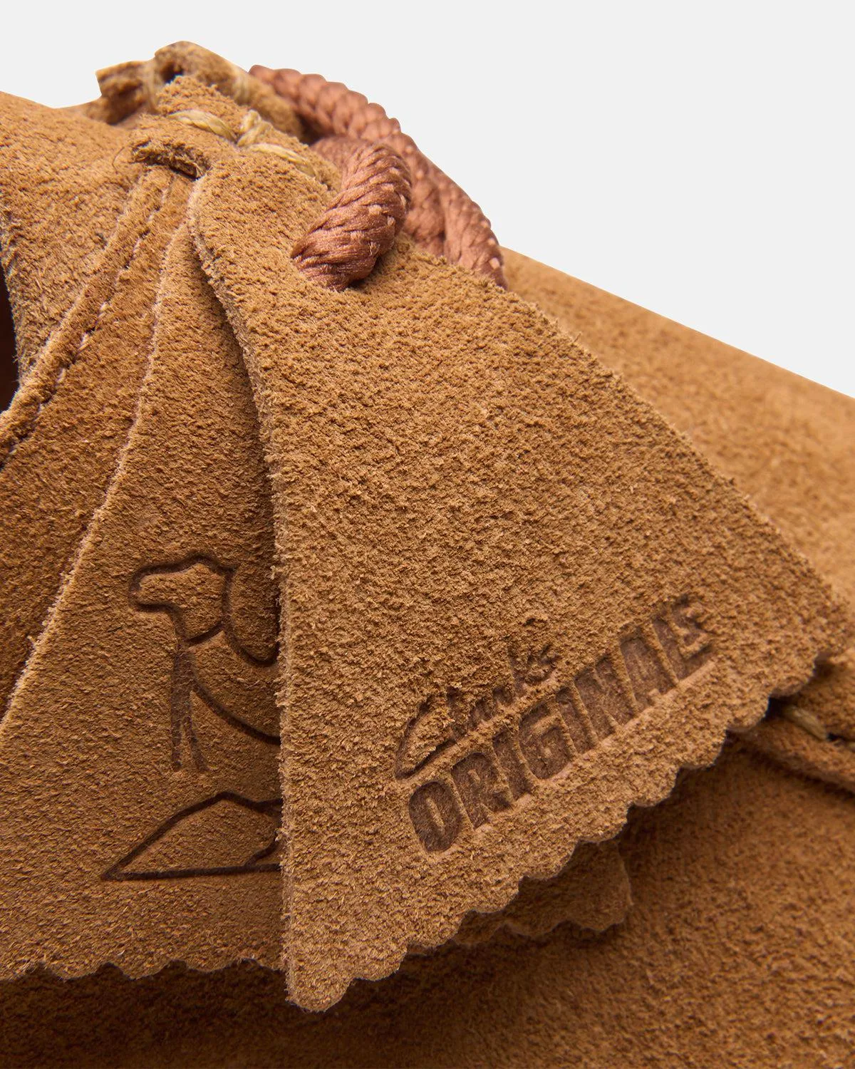 CLARKS ORIGINALS WOMENS DESERT NOMAD MULES DUSK BROWN SUEDE