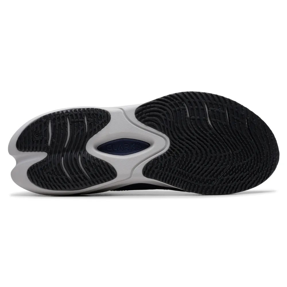 Clarks Pace Navy Sneaker (Men's)