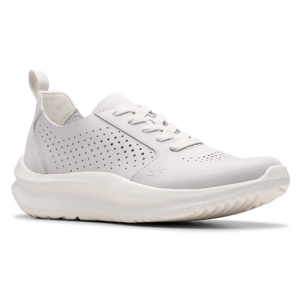 Clarks Solevana Style Off White Sneaker (Women's)