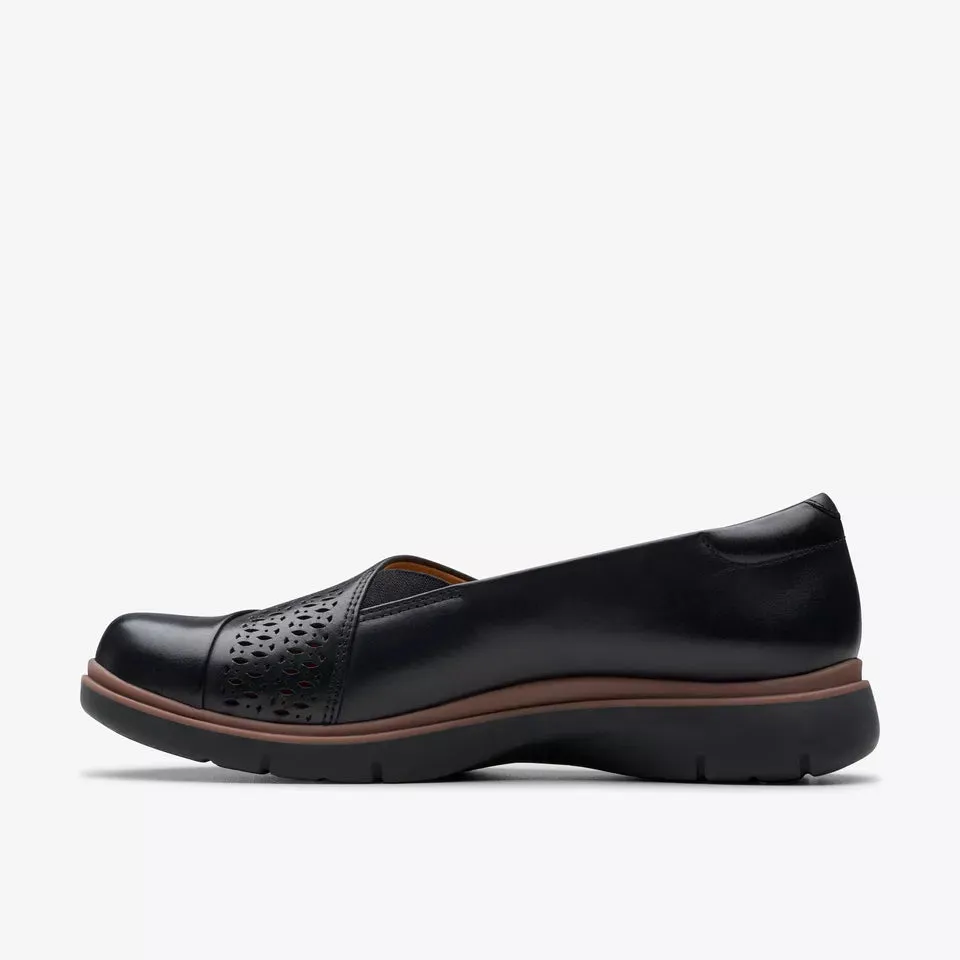 Clarks Women's Certina Edge Black Leather 26181428