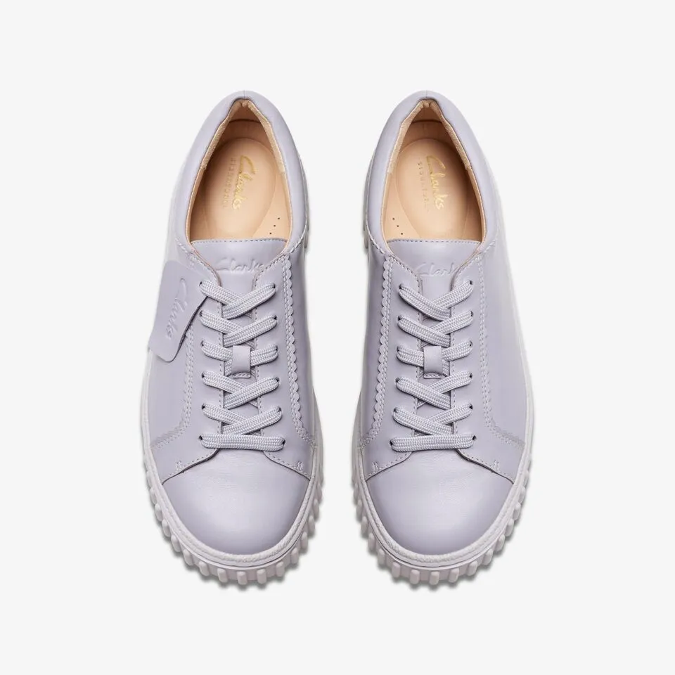 Clarks Women's Mayhill Walk Lilac Leather