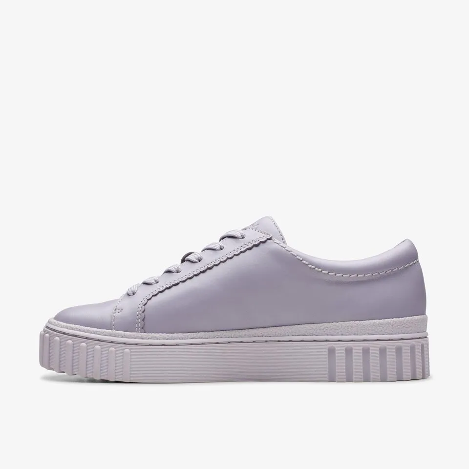 Clarks Women's Mayhill Walk Lilac Leather