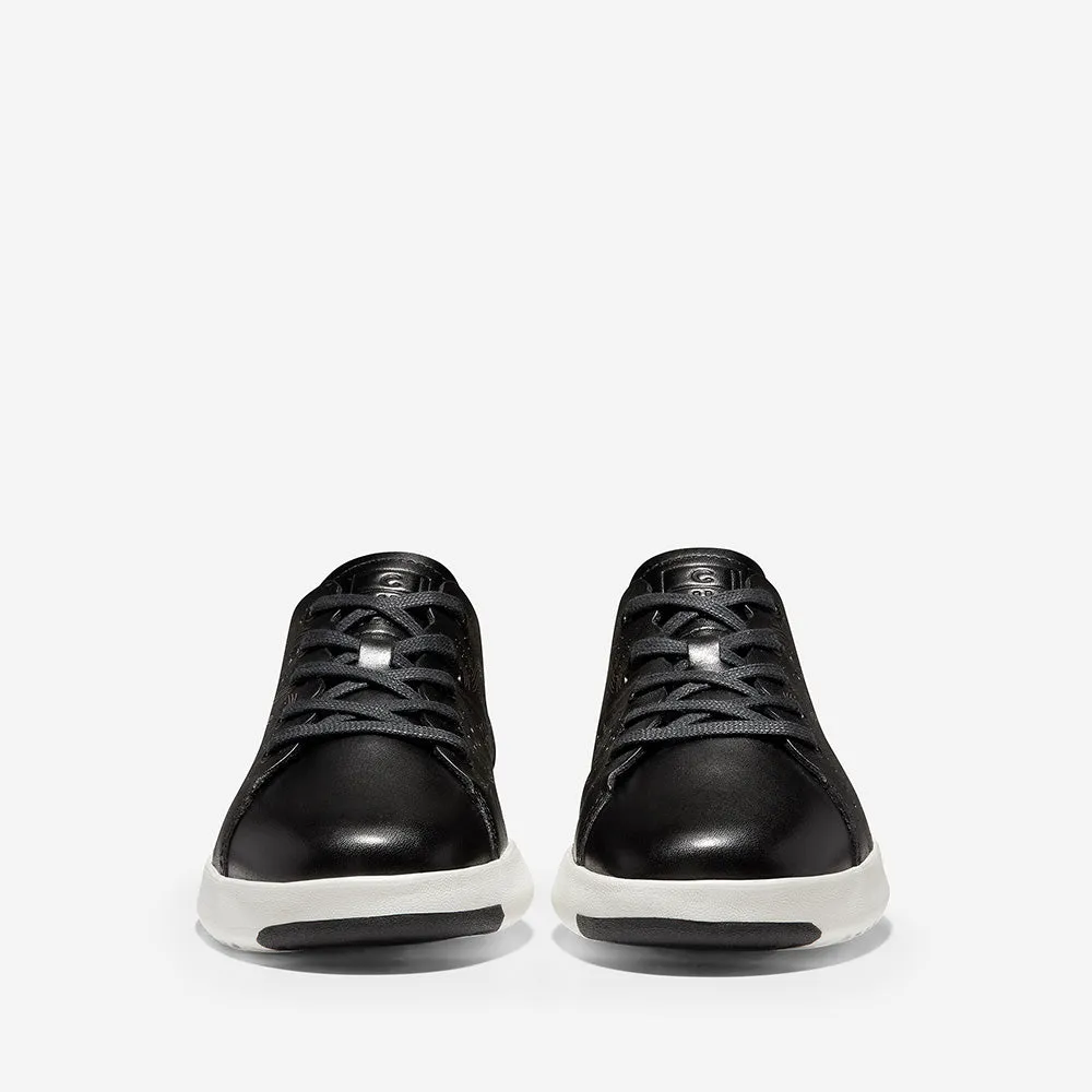 Cole Haan GrandPrø Tennis Laser Cut Sneaker Black/Black/Optic White