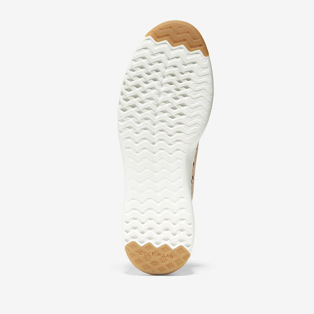 Cole Haan GrandPrø Tennis Laser Cut Sneaker Brazilian Sand/Optic White