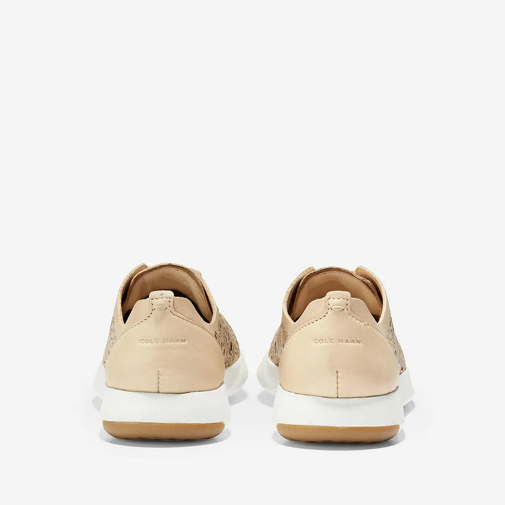 Cole Haan GrandPrø Tennis Laser Cut Sneaker Brazilian Sand/Optic White