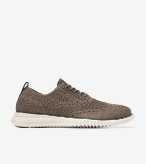 Cole Haan Mens 2.Zerogrand Stitchlite Oxford Morel-Tea Leaf-Ensign Blue C38267