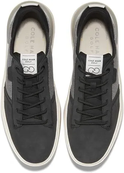 Cole Haan Men's Grandpro Crew Golf Oxford Black/White C36739
