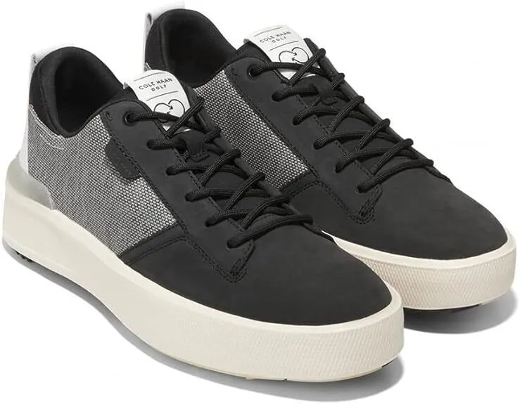 Cole Haan Men's Grandpro Crew Golf Oxford Black/White C36739