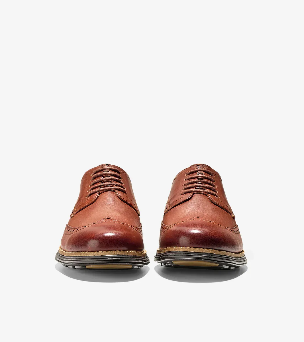 Cole Haan Men's ØriginalGrand Wingtip Oxford Woodbury Leather Java C26472