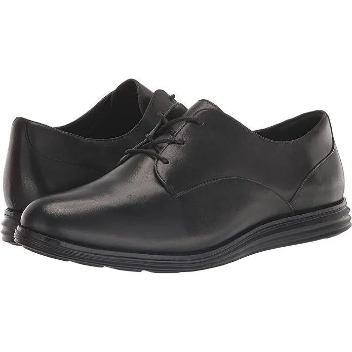 Cole Haan Women's Original Grand Plain Oxford Black Black Leather W26711