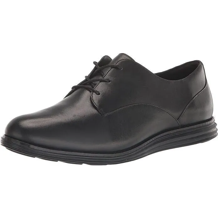 Cole Haan Women's Original Grand Plain Oxford Black Black Leather W26711
