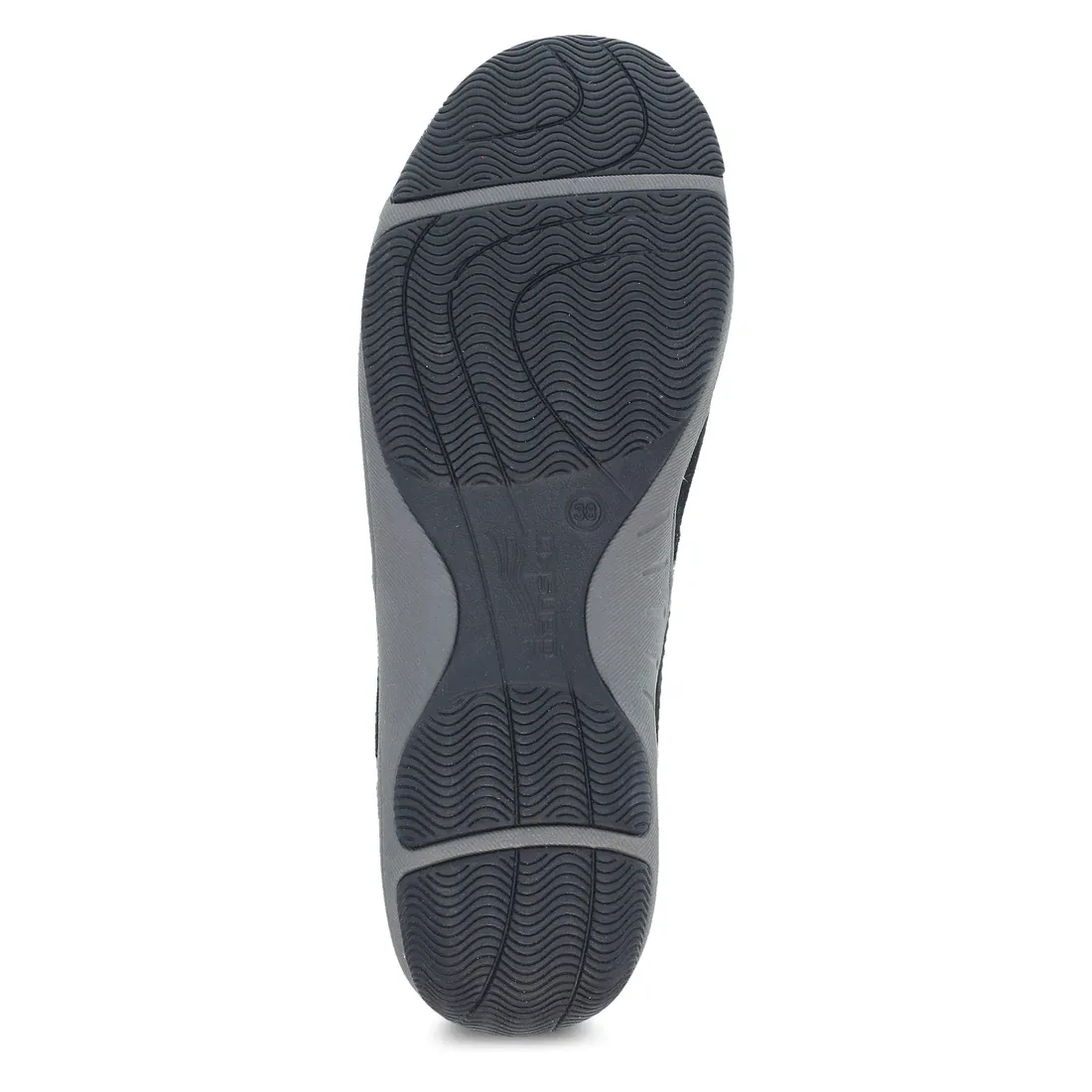 Dansko Women's Harlyn Black Suede Sneaker 4854100285