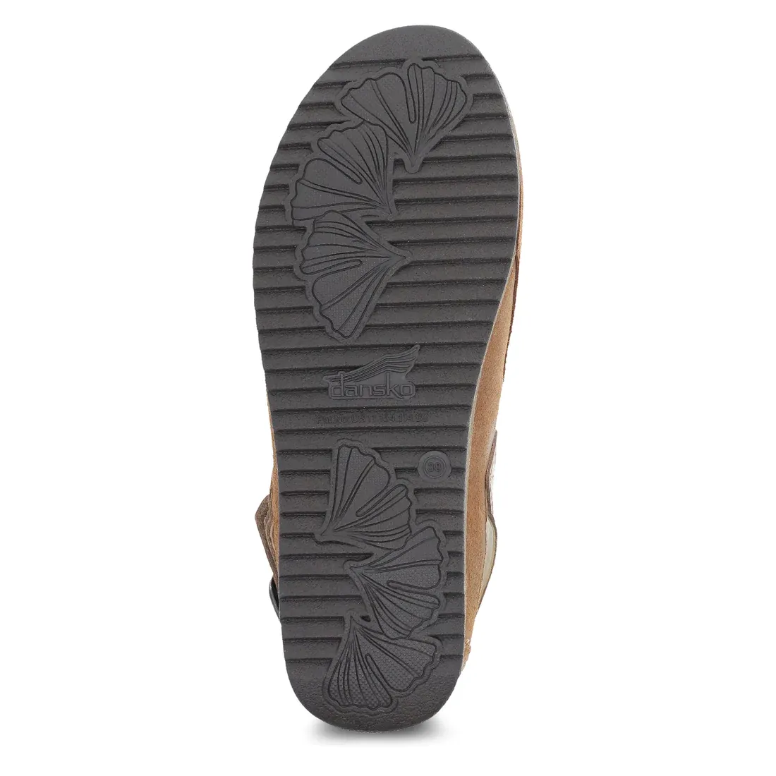 Dansko Women's Merrin Tan Burnished Suede Mule 9605375300