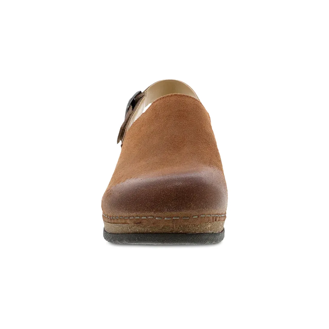 Dansko Women's Merrin Tan Burnished Suede Mule 9605375300