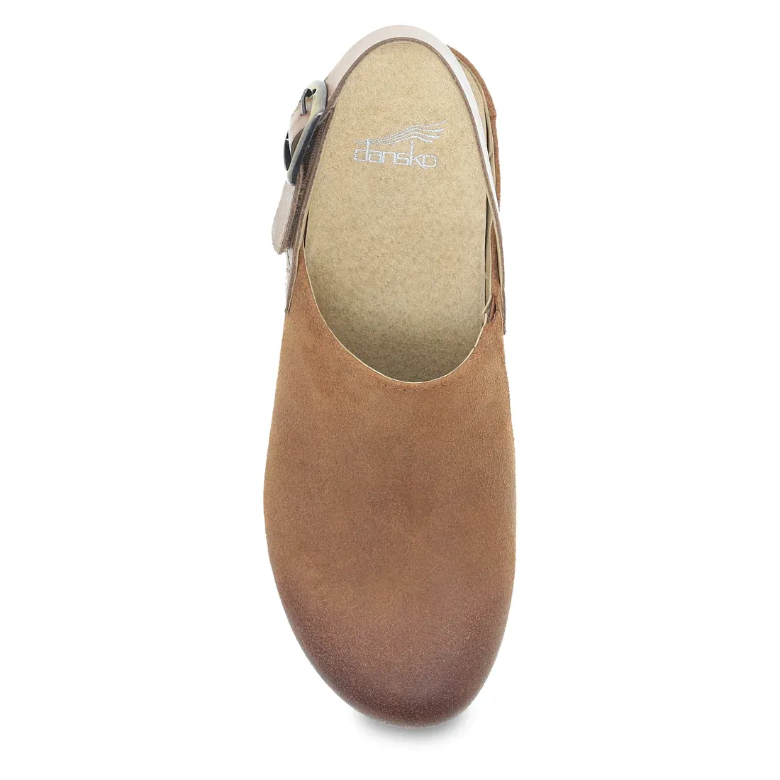 Dansko Women's Merrin Tan Burnished Suede Mule 9605375300