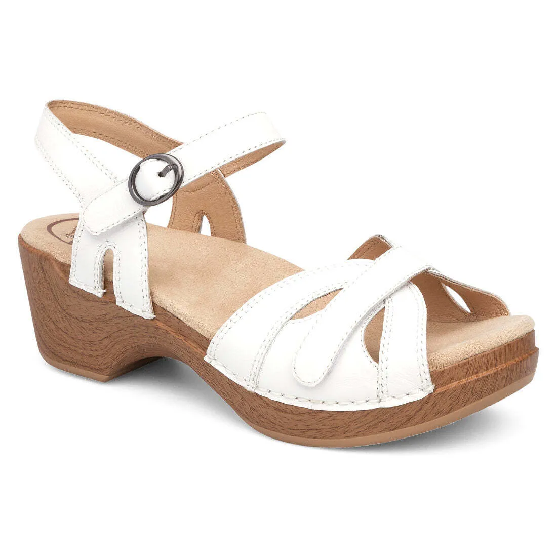 Dansko Women's Season White Full Grain 9849012200