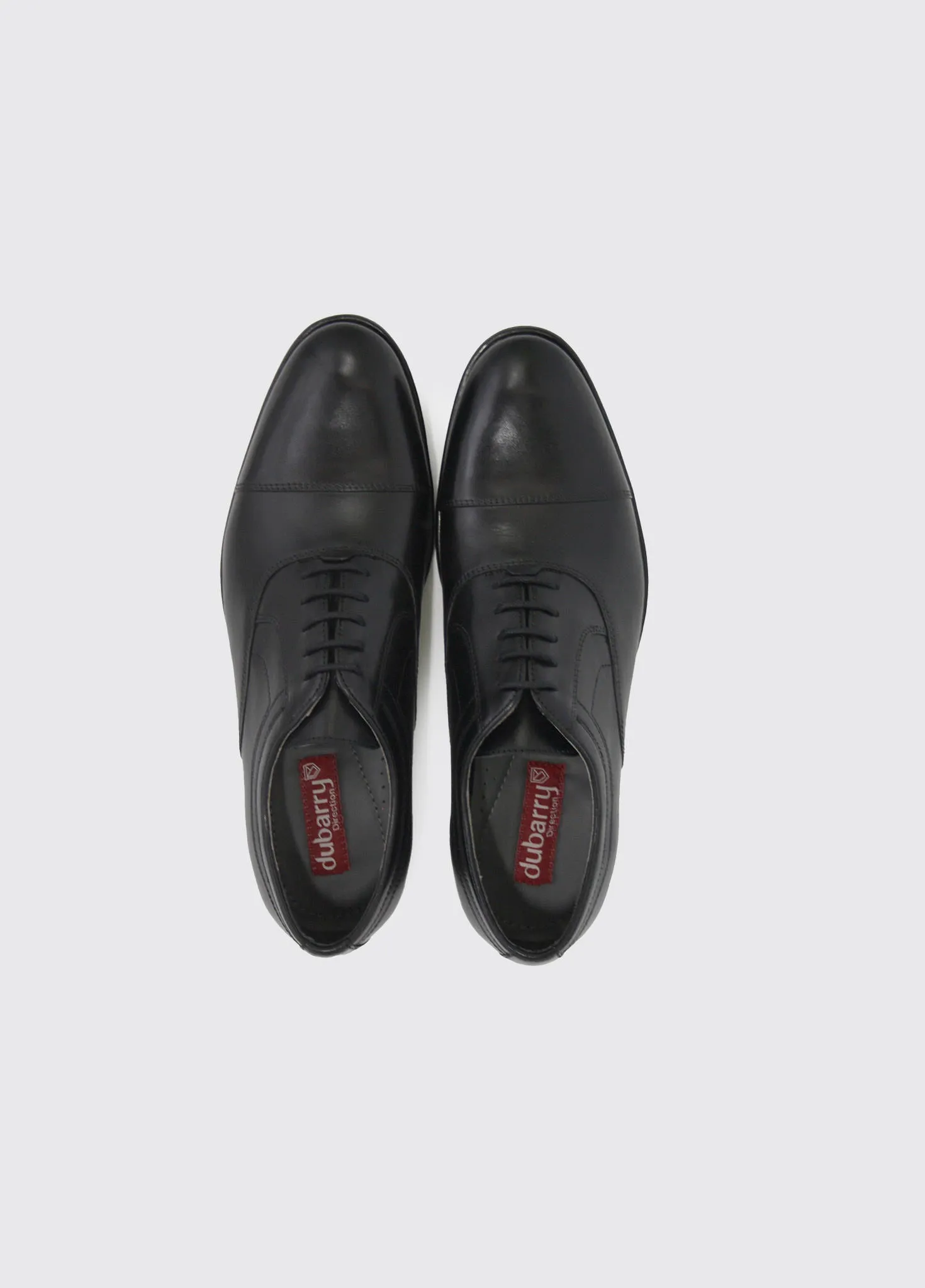 Darly Laced Oxford Style Shoe - Black