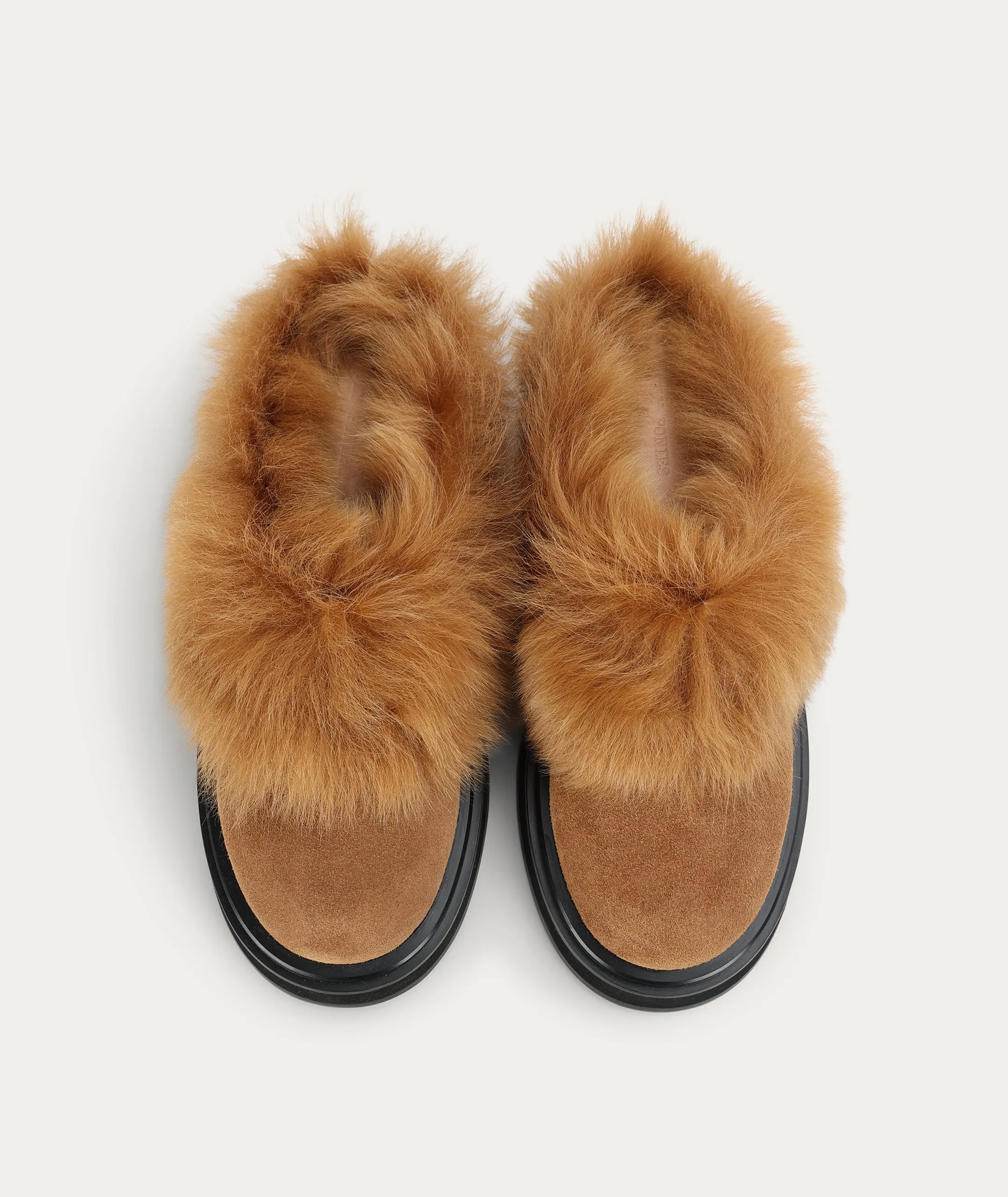 Deadly Ponies - Apollo Mule Gingerbread Suede