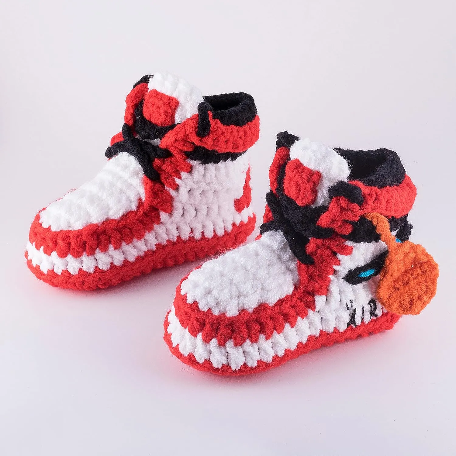 Diaper Book Club Baby Sneakers Crochet Hypebeast Shoes for Toddler Sneakerheads, Soft Booties for Boys & Girls, Designer Kids Fashion, Breathable & Comfortable Children's Kicks
