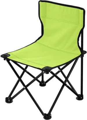 DOMIKING Neon Yellow Kids' Portable Camping Chairs for Outdoor Lawn Chair with Carry Bag Folding Chair for Travel Camping Hiking
